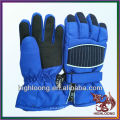Venta al por mayor Hombres Bule Nylon Taslon guantes de esquí ajustable impermeable Fabricante